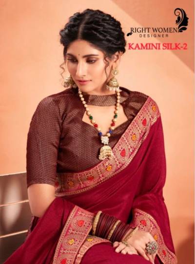 Kamini Silk Vol 2 By Right Women Fancy Saree Collection